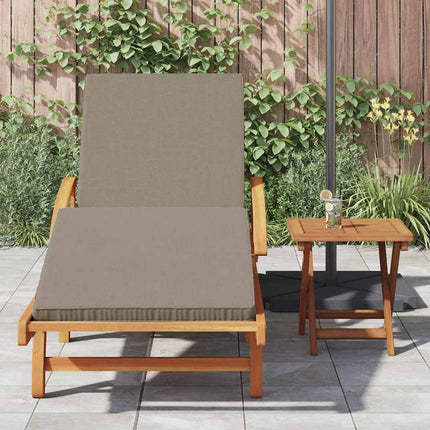 Solstol Gråbrun 200 x 67 x 84 cm Massivt Akacietræ