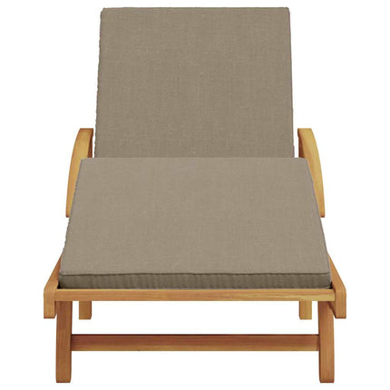 Solstol Gråbrun 200 x 67 x 84 cm Massivt Akacietræ