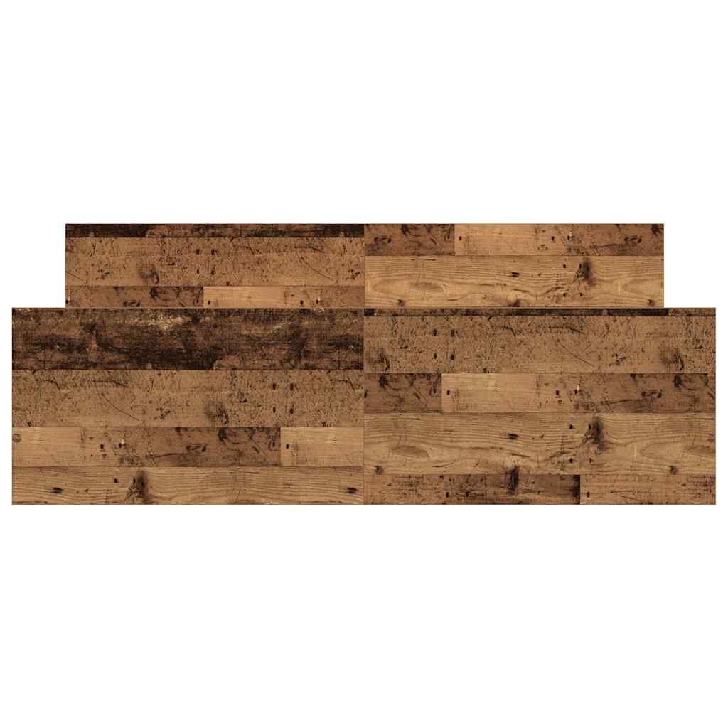 sengestel uden madras 140x200cm konstrueret træ antikt træ