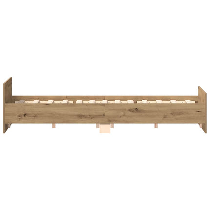 sengestel uden madras 140x190cm konstrueret træ kunsteg