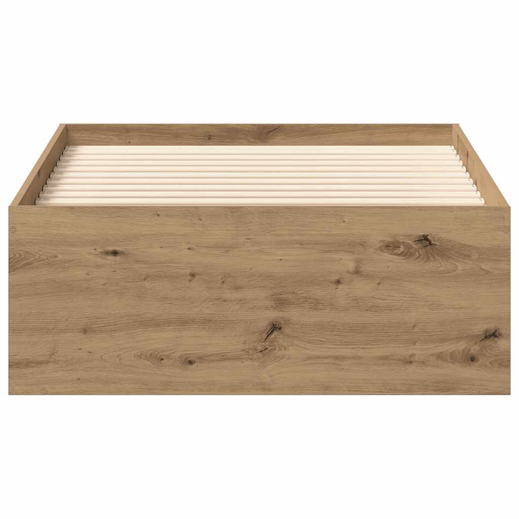 sengeramme 140x200 cm uden madras konstrueret træ kunsteg