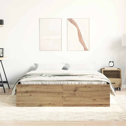 sengestel uden madras 160x200 cm konstrueret træ kunsteg