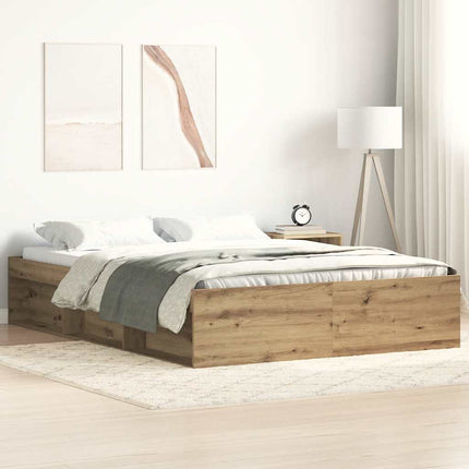 sengestel uden madras 160x200 cm konstrueret træ kunsteg