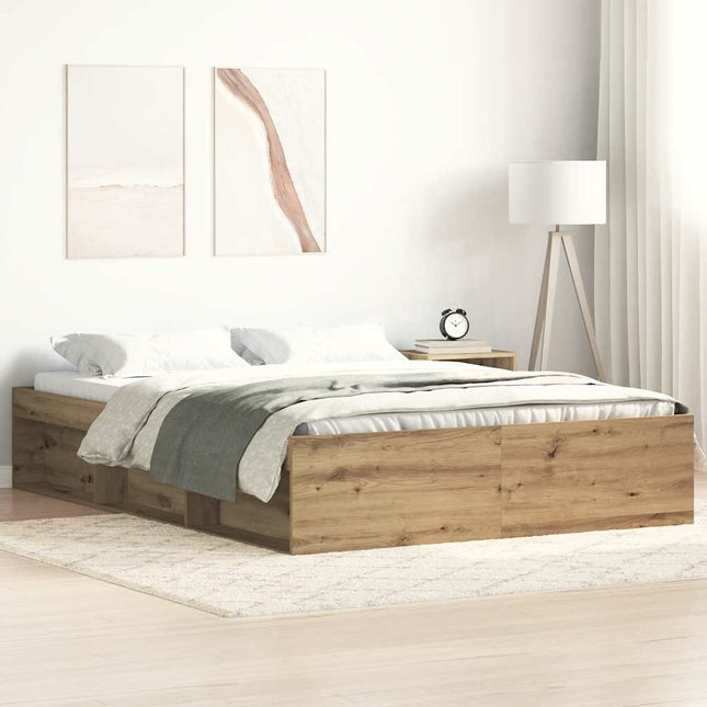 sengestel uden madras 160x200 cm konstrueret træ kunsteg