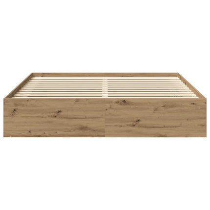sengeramme 200x200 cm uden madras konstrueret træ kunsteg