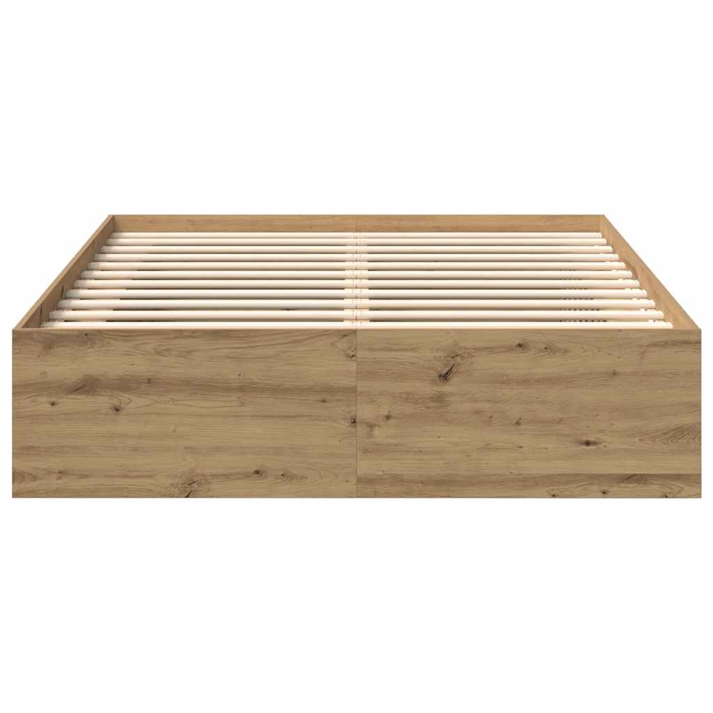 sengestel uden madras 120x190cm konstrueret træ kunsteg