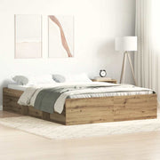 sengestel uden madras 120x190cm konstrueret træ kunsteg