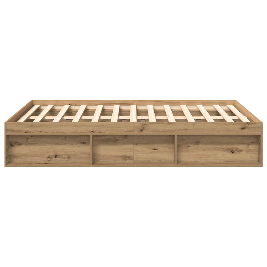 sengestel uden madras 140x190cm konstrueret træ kunsteg