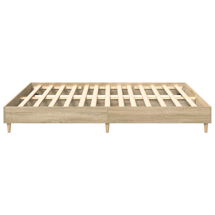 sengestel uden madras 180x200 cm konstrueret træ sonoma-eg