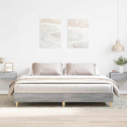 sengestel uden madras 180x200 cm konstrueret træ grå sonoma-eg
