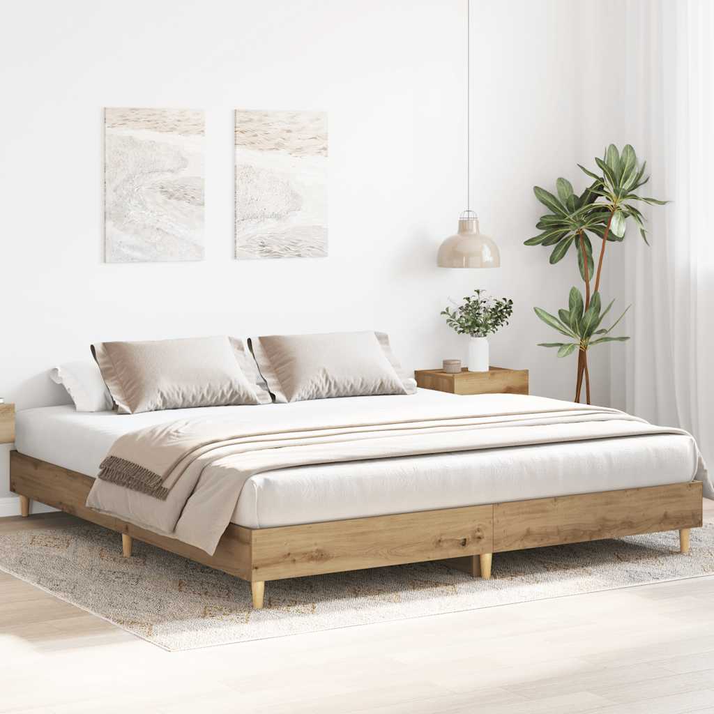 sengestel uden madras 180x200 cm konstrueret træ kunsteg