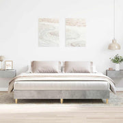 sengestel uden madras 160x200 cm konstrueret træ betongrå