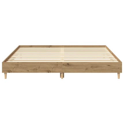 sengestel uden madras 160x200 cm konstrueret træ kunsteg