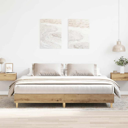 sengestel uden madras 160x200 cm konstrueret træ kunsteg