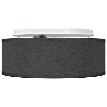 Loftlampe med spotlights Sort 30 x 30 x 13,5 cm Stof