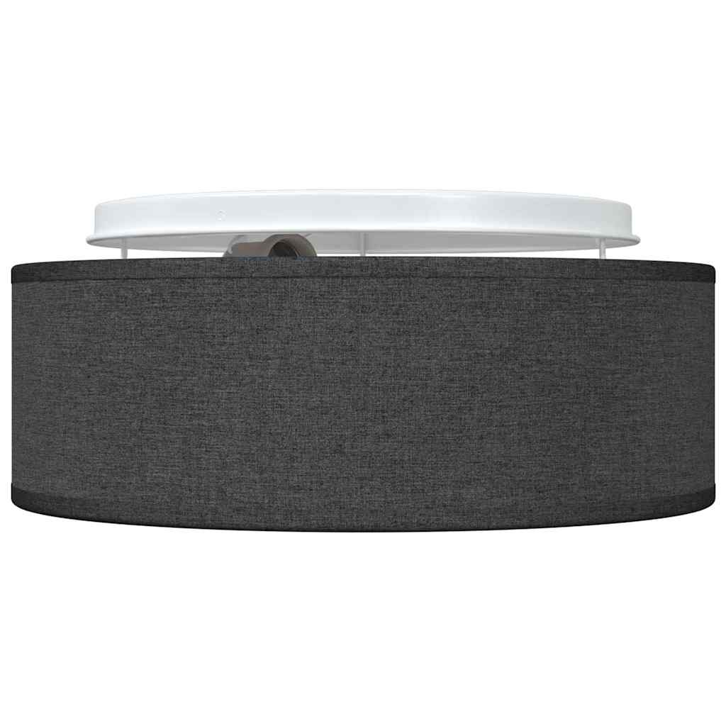 Loftlampe Sort 30 x 13,5 cm Stof