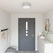 Loftlampe Grå 30 x 13,5 cm Stof