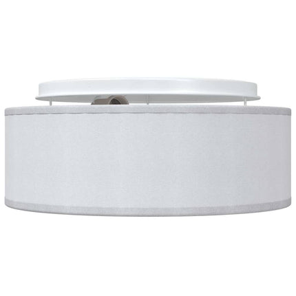 Loftlampe med spotlights Grå 30 x 30 x 13,5 cm Stof