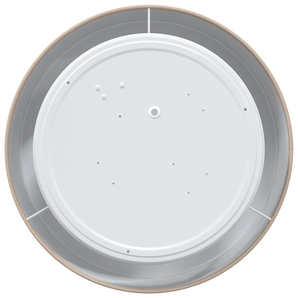 Loftlampe Gråbrun 30 x 13,5 cm Stof