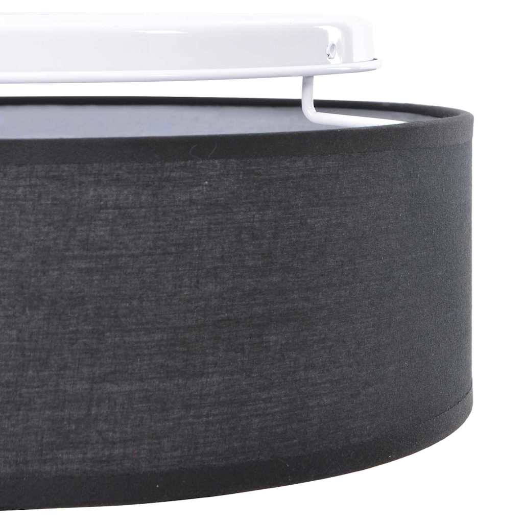 Loftlampe Sort 38 x 13,5 cm Stof