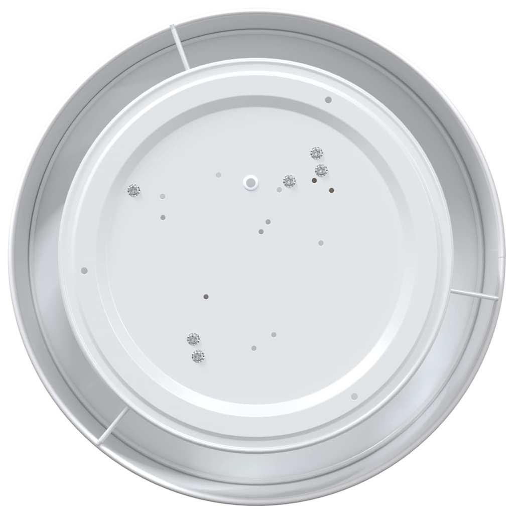 Loftlampe Hvid 38 x 13,5 cm Stof