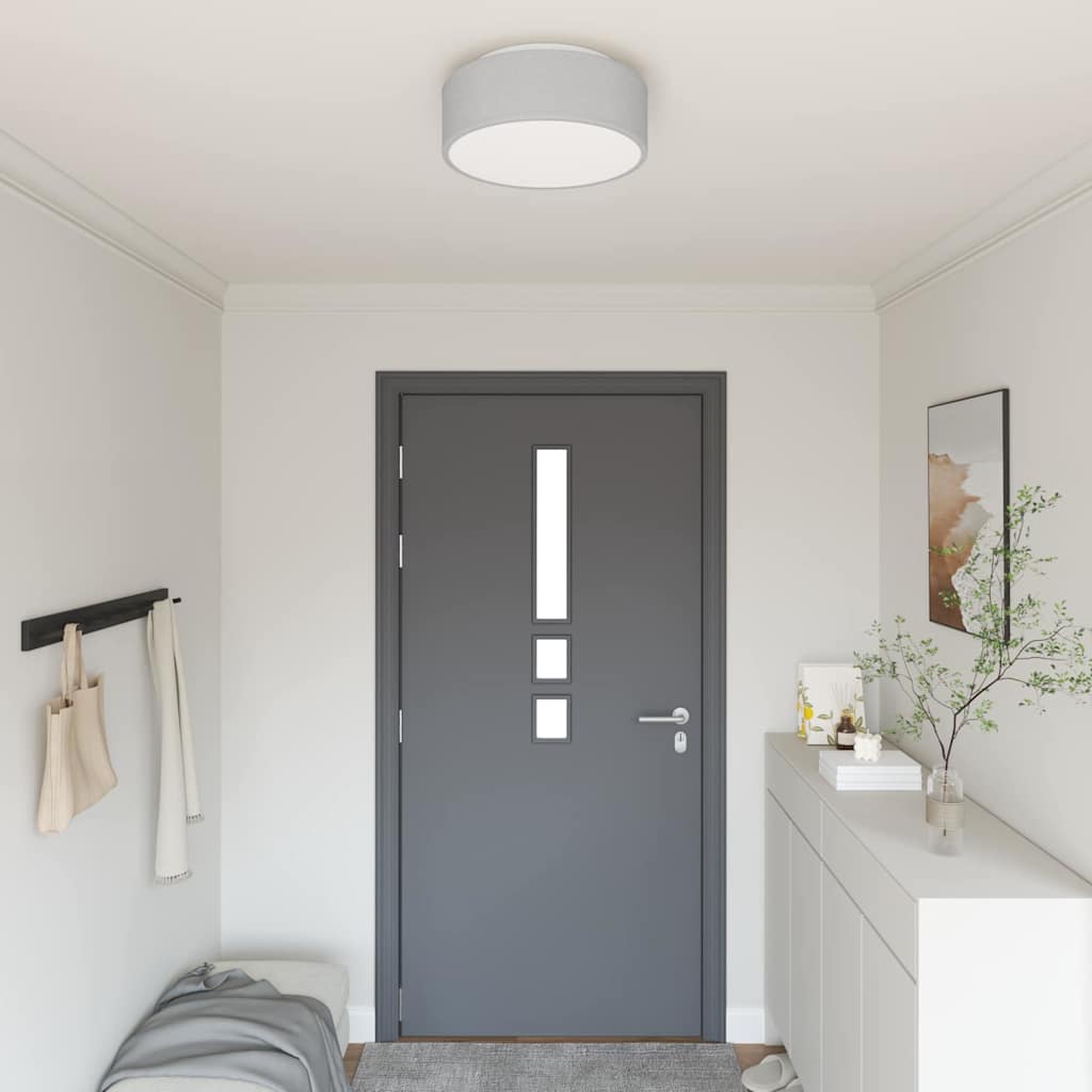 Loftlampe Grå 38 x 13,5 cm Stof