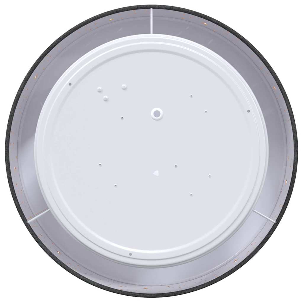 Loftlampe Sort 30 x 13,5 cm Stof