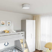 Loftlampe Grå 30 x 13,5 cm Stof