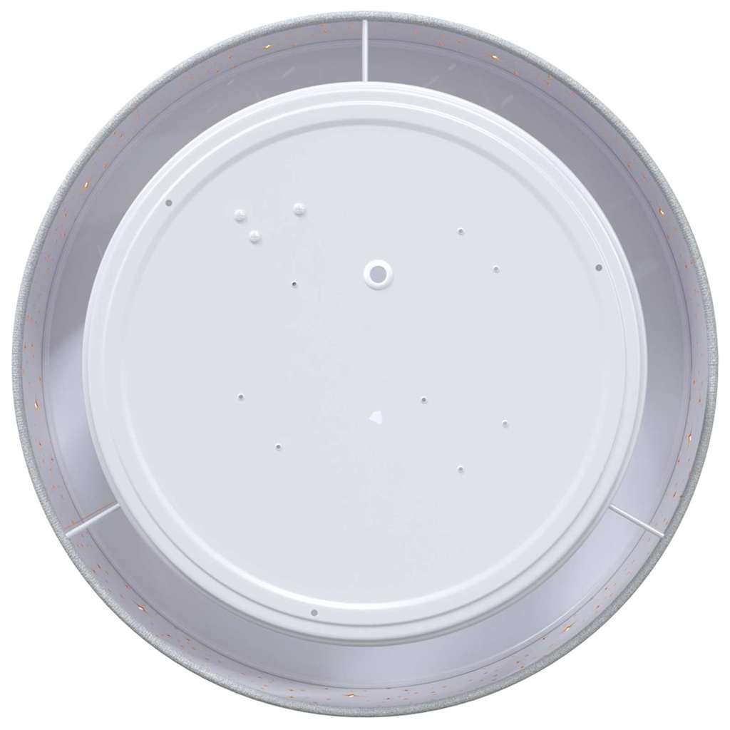 Loftlampe Grå 30 x 13,5 cm Stof