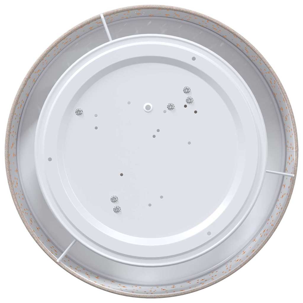 Loftlampe Gråbrun 38 x 13,5 cm Stof