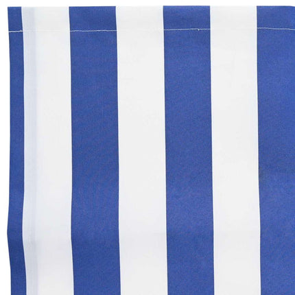 Reservedug til markise Blå og Hvid 380 x 195 cm Polyester
