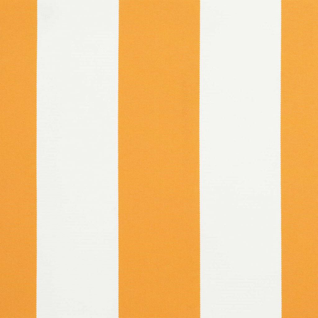 Reservedug til markise Gul og Hvid 3,5 x 2 m Polyester