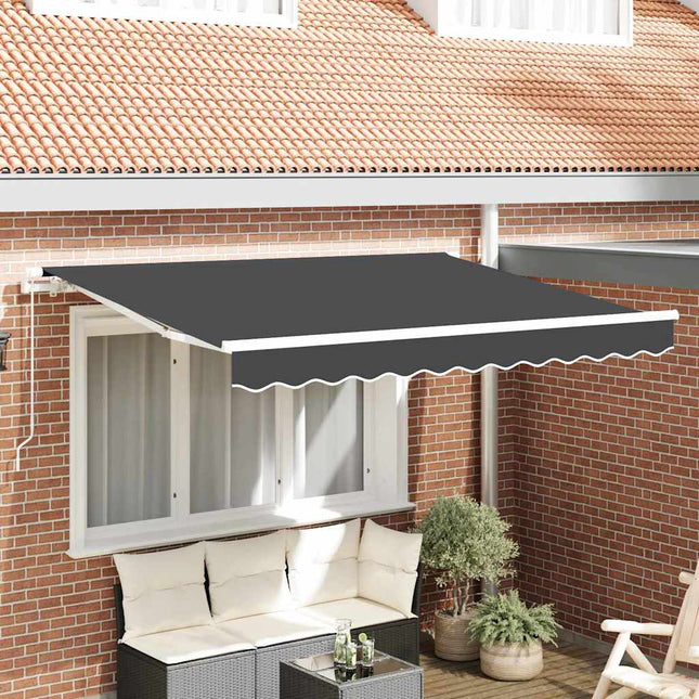 Reservedug til markise Antracit 280 x 195 cm Polyester