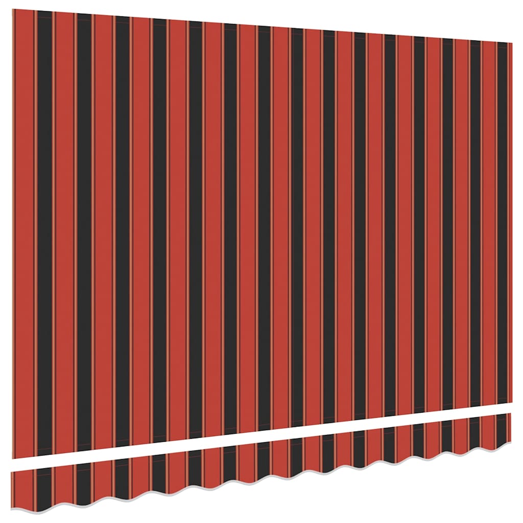 Reservedug til markise Orange og Brun 2,5 x 2 m Polyester
