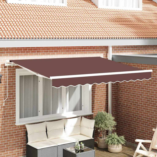 Reservedug til markise Brun 280 x 195 cm Polyester