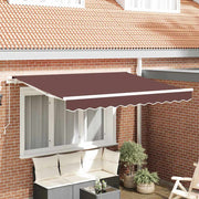 Reservedug til markise Brun 3 x 2 m Polyester