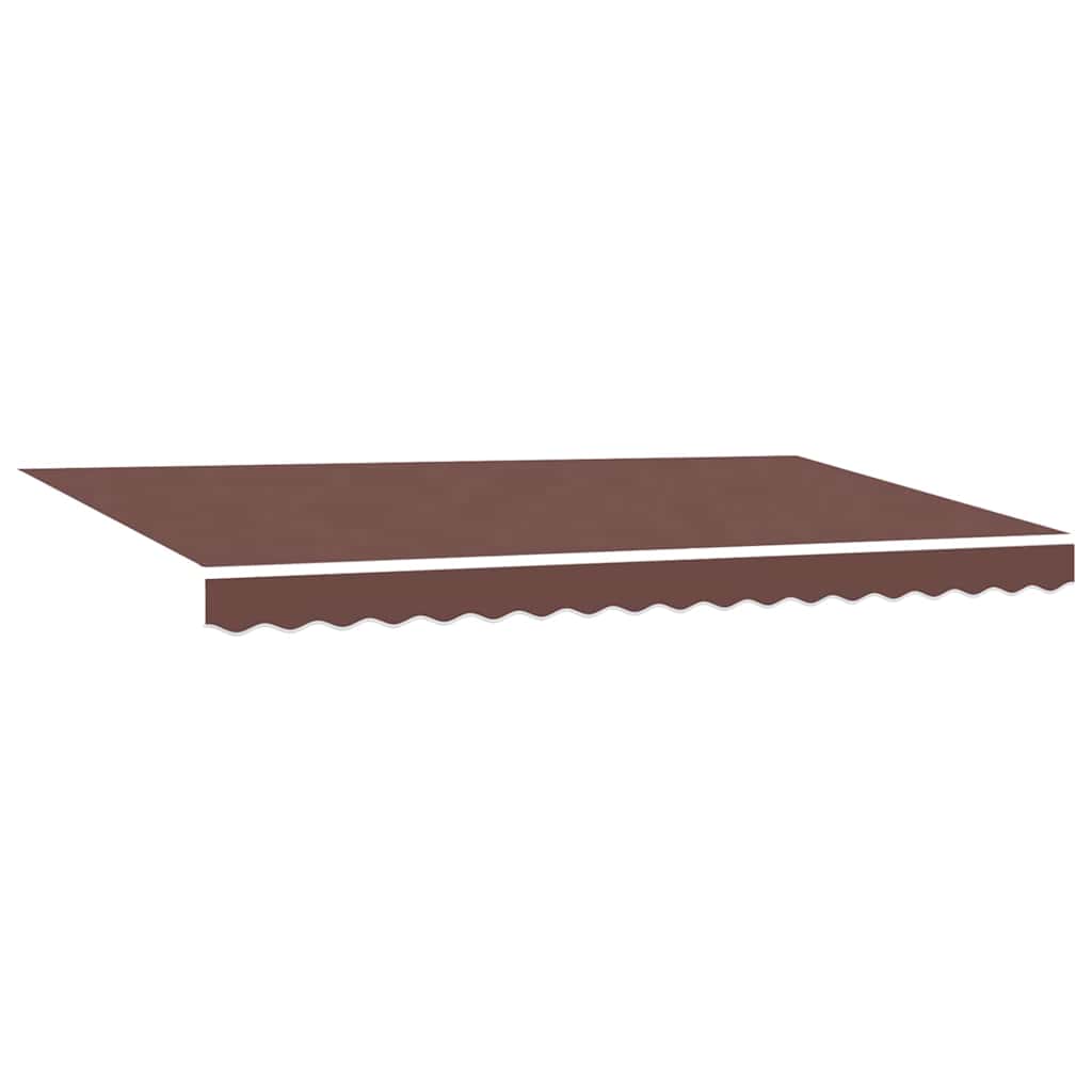 Reservedug til markise Brun 4 x 2 m Polyester