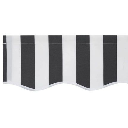 Reservedug til markise Anthracit og hvid 3,5 x 2 m Polyester