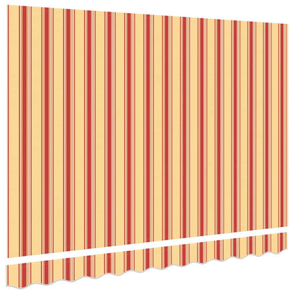 Reservedug til markise Gul og orange 330 x 195 cm Polyester