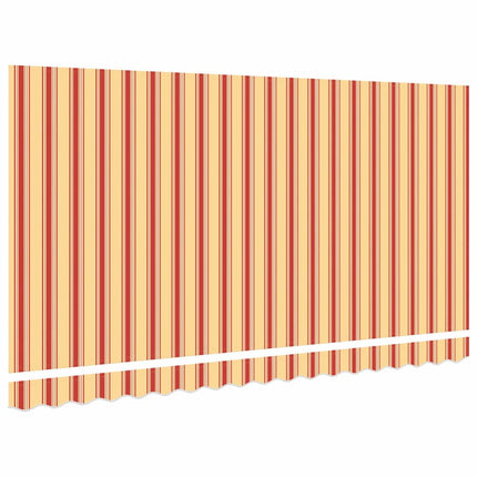Reservedug til markise Gul og orange 380 x 195 cm Polyester