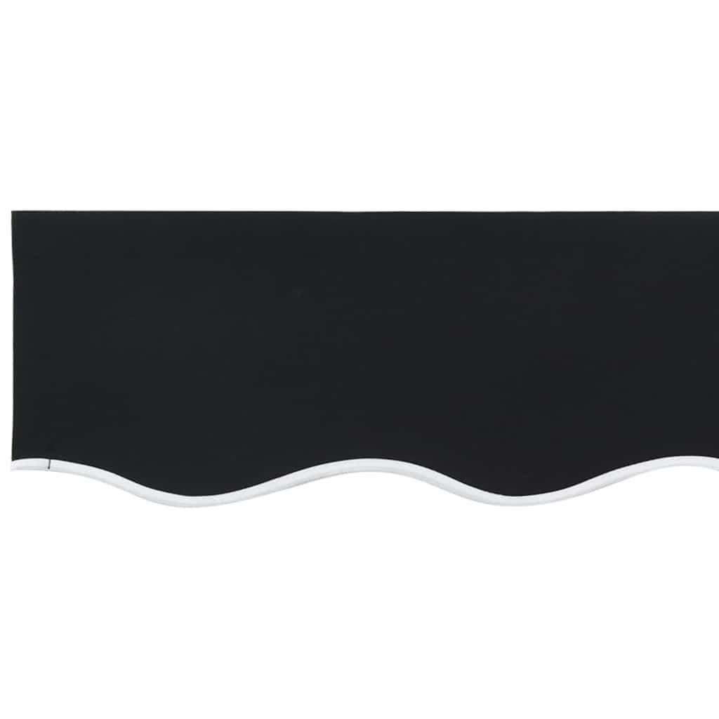 Reservedug til markise Sort 4 × 3,5 m Polyester