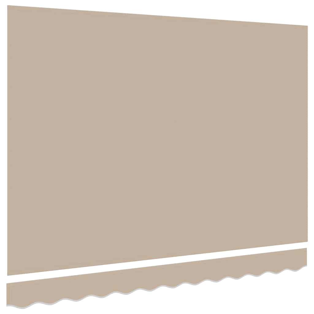 Reservedug til markise Beige 2,5 x 2 m Polyester