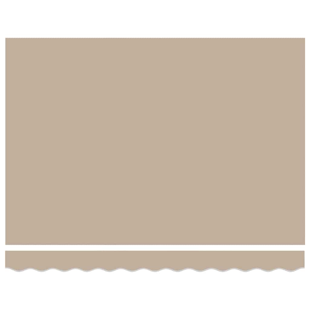Reservedug til markise Beige 2,5 x 2 m Polyester