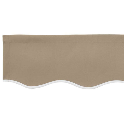Reservedug til markise Beige 330 x 195 cm Polyester