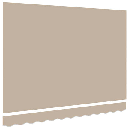 Reservedug til markise Beige 330 x 195 cm Polyester