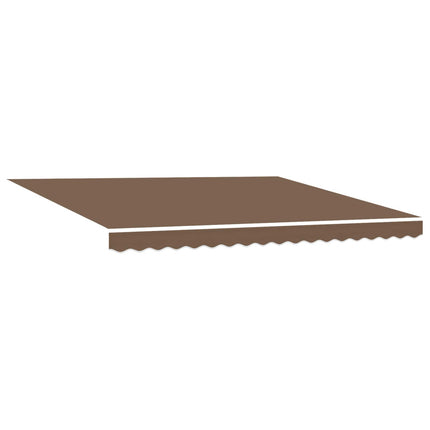 Udskiftningsdug til markise til 4,5x3 m Beige Polyester