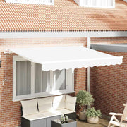 Reservedug til markise Hvid 2,5 x 2 m Polyester