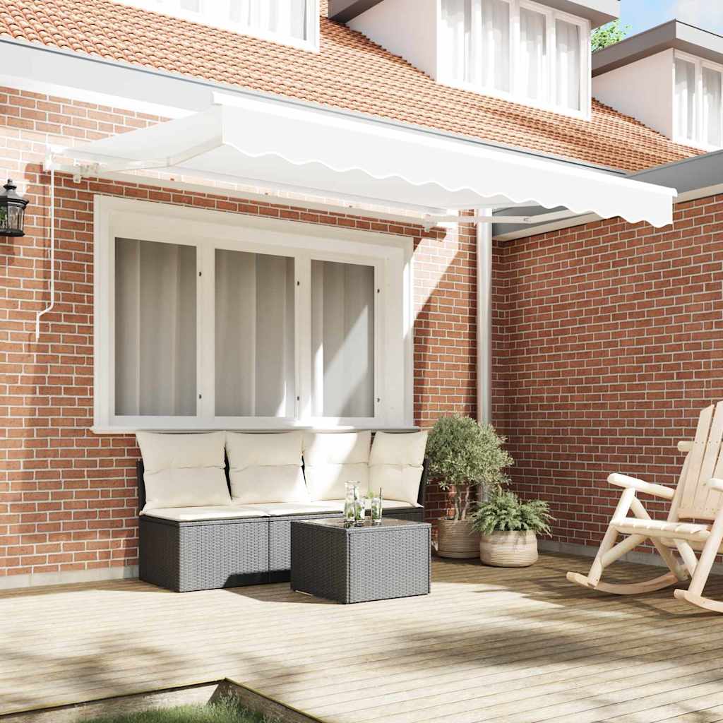 Reservedug til markise Hvid 3 x 2 m Polyester