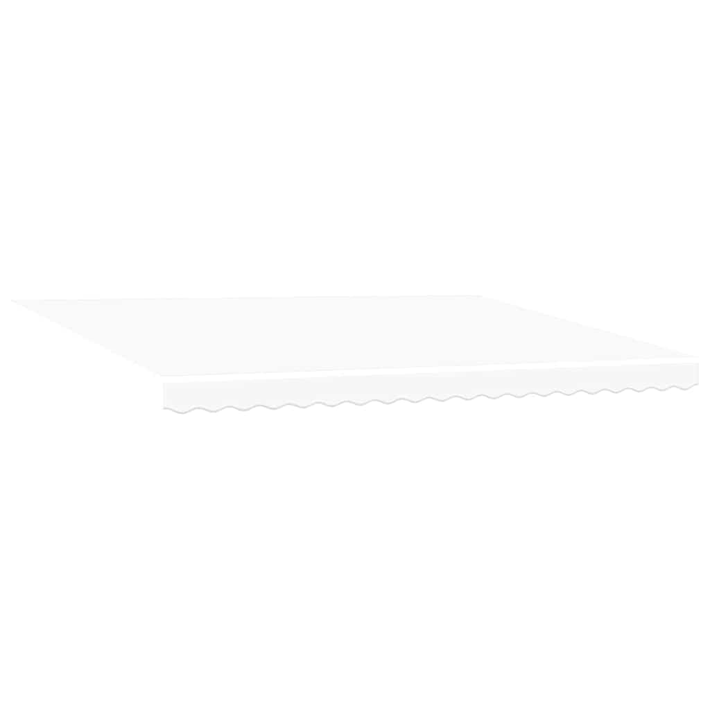 Reservedug til markise Hvid 4,5 × 3 m Polyester