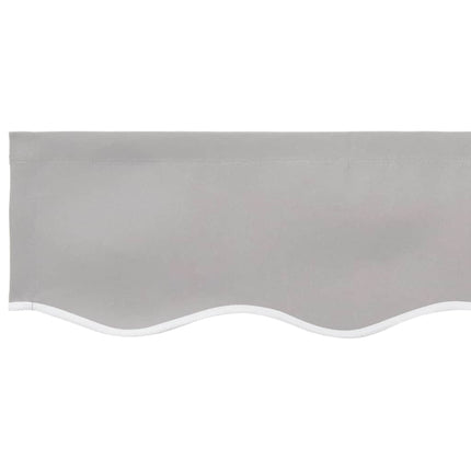 Reservedug til markise Lysegrå 3 x 2,5 m Polyester